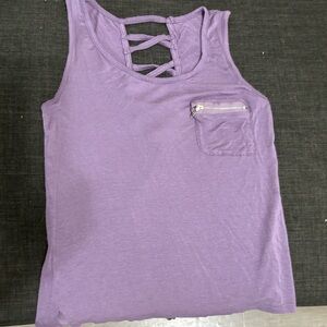 Cute purple tank top size s